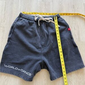 World of Dance Summit 2025 Charcoal Black Sweat Shorts Size L